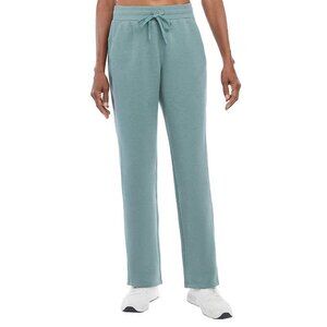 NEW Danskin Straight Leg Fleece Pant | Sage